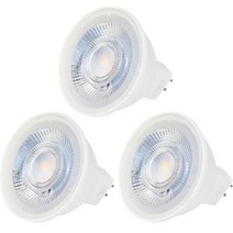 두영 LED 할로겐 6W 전구 MR16, 전구색, 3개