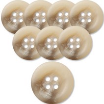 동대문단추왕 고급 무광 코트 가디건 단추 15mm 브레인 LBG, 8개