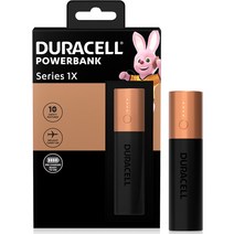 듀라셀 파워뱅크 보조배터리 Series 1X 3250mAh, 파워뱅크 1X, 1개, 1개입