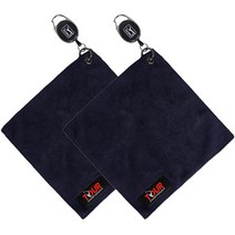 PGA투어 챔피언쉽 패치 골프 릴 타올 2p, 네이비