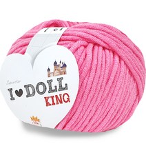 니뜨 아이돌킹 뜨개실 45g, 12 핑크, 1개