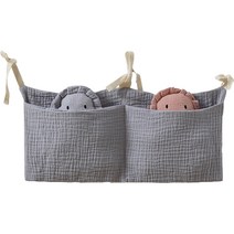 가벼운 신생아 침대 다용도 수납가방, 그레이, 1개