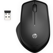 HP 280 사일런트 저소음 무선 마우스 19U64AA, 블랙