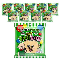 얌즈바이츠 빵빵이 DIY 솜사탕, 11g, 10개