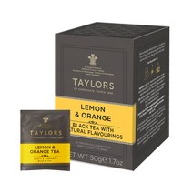 테일러오브헤로게이트 레몬&오렌지 홍차, 2.5g, 20개