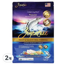 지그니쳐 전연령 송어 & 연어 포뮬라 애견사료, 1kg, 2개
