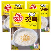 오뚜기 옛날 잣죽, 80g, 3개, 80g