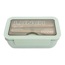 건파더 파스텔 1단 도시락통 1100ml, 민트, 1개