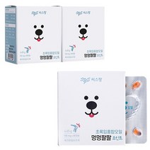 씨스팡 멍멍팔팔 조인트 반려견 관절 영양제, 초록입홍합, 3개
