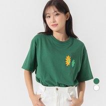 Elle Girl 레귤러핏 그래픽 반팔 티셔츠 ELLE GIRL
