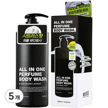 포르맨즈 올인원 퍼퓸 바디워시, 500ml, 5개