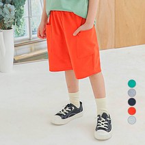 키즈코디 아동용 편한핏 카고 밴딩 반바지