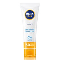 니베아 선 페이스 수딩 센서티브 크림, 1개, 50ml