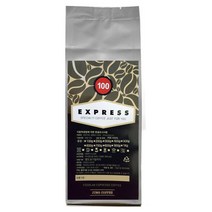 정컴퍼니 EXPRESS 100 원두커피, 홀빈(분쇄안함), 200g