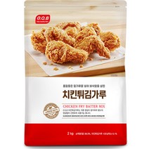[튀김가루세일] 오큐비 치킨튀김가루, 2kg, 1개