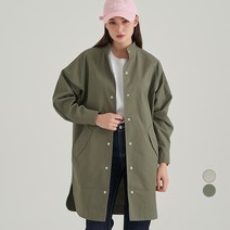 ELLE PARIS 오버핏 코튼 야상 점퍼