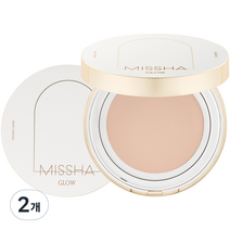 미샤 글로우 쿠션 라이트, 21호 페어, 2개