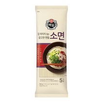 백설 잘퍼지지 않는 쫄깃한 면발 소면, 500g, 1개