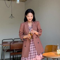 엔비룩 여성용 프렌드 린넨 자켓