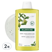 클로란 시트러스 스케일링 지성두피 샴푸, 400ml, 2개