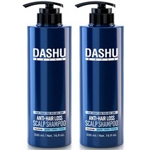 다슈 데일리 한방 두피 골드 탈모샴푸 시트러스향, 500ml, 2개