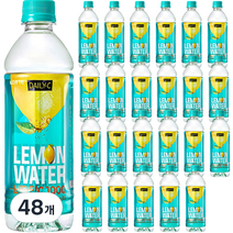 롯데칠성음료 데일리C 레몬워터, 48개, 500ml