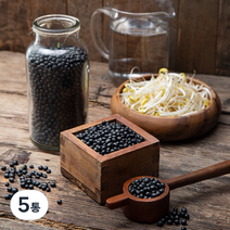 대구농산 검은콩 콩나물콩 약콩, 400g, 5통