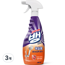 이지오프뱅 욕실용 강력 세정제, 500ml, 3개