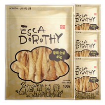 피지마켓 에스카도로시 국내산 수제 애견간식, 황태순살 맛, 4개