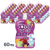 아이배냇 끙아 과일야채주스 80ml, 씨, 60개