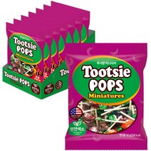 투시 팝 미니어쳐 캔디, 50g, 7개