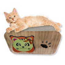 프리미요 고양이 냥냥 평판형 스크래쳐 DS46, 랜덤발송, 1개