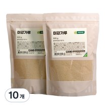 자연지인 미강가루, 10개, 500g