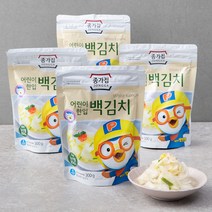 종가집 어린이 한입 백김치, 300g, 4개