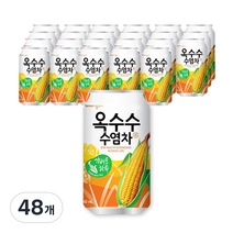 웅진 옥수수수염차, 340ml, 48개