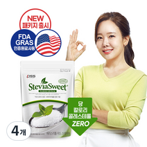 펄세스 스테비아스위트 에리스리톨 위드 스테비아 파우치, 200g, 4개
