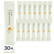 프티봉 유기농 애플 사이다 비니거 액상스틱 16g, 240g, 2개