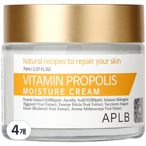 에이플비 비타민 프로폴리스 수분크림, 70ml, 4개