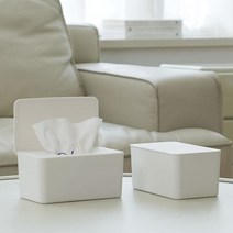 코멧 다용도 물티슈 케이스 대형, 아이보리, 2개입