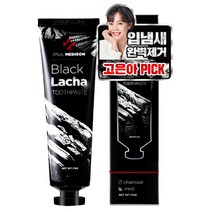 폴메디슨 숯 함유 블랙 라차치약, 110g, 1개