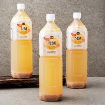 프레시오늘 신선냉장 맑은 엿기름 16시간 윤성순 장모님 식혜, 1500ml, 3개