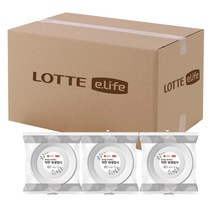 롯데이라이프 환경을 생각하는 착한 위생접시 140mm, 10개입, 100개