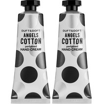 더프트앤도프트 엔젤스코튼 퍼퓸드 핸드크림, 75ml, 2개