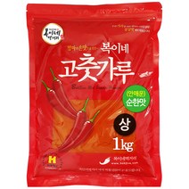 복이네먹거리 중국산 안매운 고춧가루 순한맛 떡볶이용, 1개, 1kg