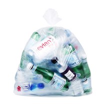 담다 쓰레기용 비닐 봉투 투명 100p, 80L, 1개