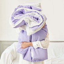 무로 쿨쿨넨네이불 피치스킨 양면 차렵이불
