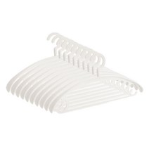 모든양품 돌아가는 코트 옷걸이, 아이보리, 5개입