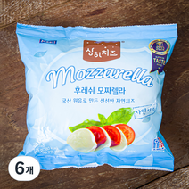 상하치즈 매일 후레쉬 모짜렐라, 125g, 6개