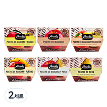 아넬라 생과일 디저트 6종 세트, 사과배+바나나+망고+사과+복숭아+랜덤, 2세트, 1.2kg