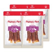 파마스펫 반려견 호박고구마 치즈스틱 오리 갈비 간식 70g, 4개, 고구마 + 치즈 + 오리고기 혼합맛